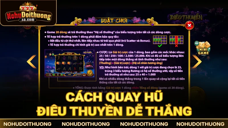 Cách quay hũ dễ thắng từ người chơi lâu năm