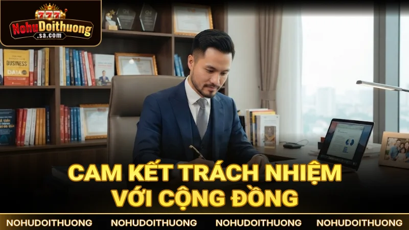 Cam kết trách nhiệm với cộng đồng yêu thích nổ hũ của Nguyễn Giang