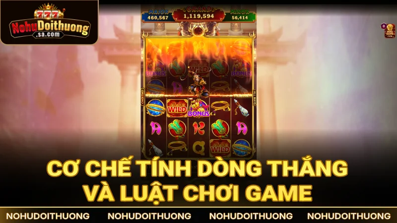 Hướng dẫn cơ chế tính dòng thắng và luật chơi game đầy đủ