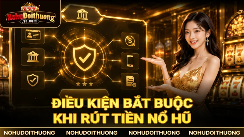 Điều kiện bắt buộc để có thể rút tiền nổ hũ