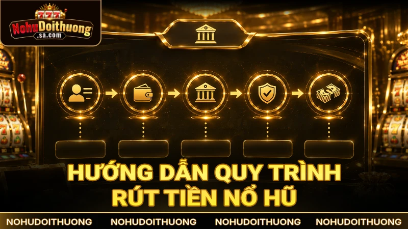 Hướng dẫn quy trình rút tiền thưởng nổ hũ chuẩn