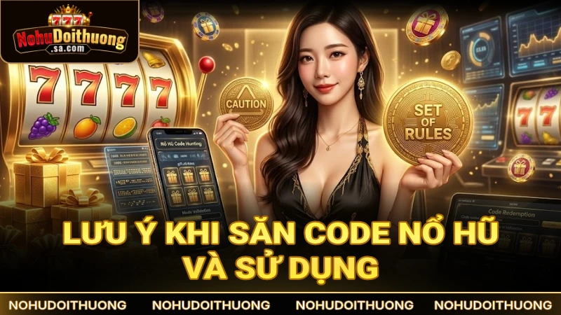 Lưu ý để săn code nổ hũ và sử dụng đạt hiệu quả cao nhất