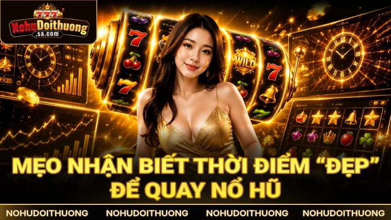 Mẹo nhận biết chính xác thời điểm “đẹp” để quay nổ hũ