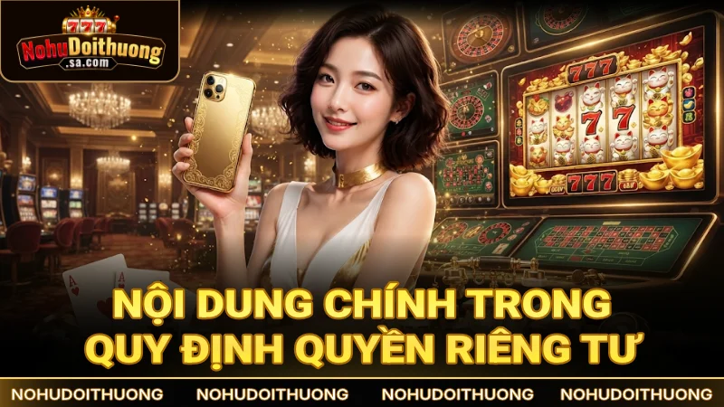 Nội dung chính trong quy định về sự riêng tư của người chơi
