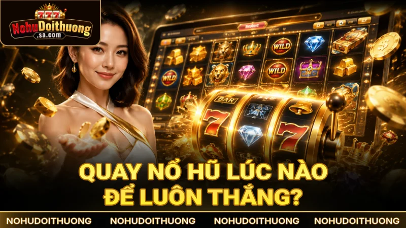 Quay nổ hũ lúc nào để tăng khả năng nổ jackpot hôm nay?
