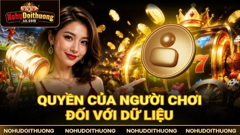 Quyền của người chơi đối với dữ liệu cá nhân lưu trên trang